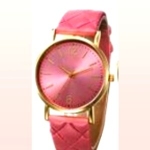 NWT Premium analogue quartz movement alloy/vegan leather watch